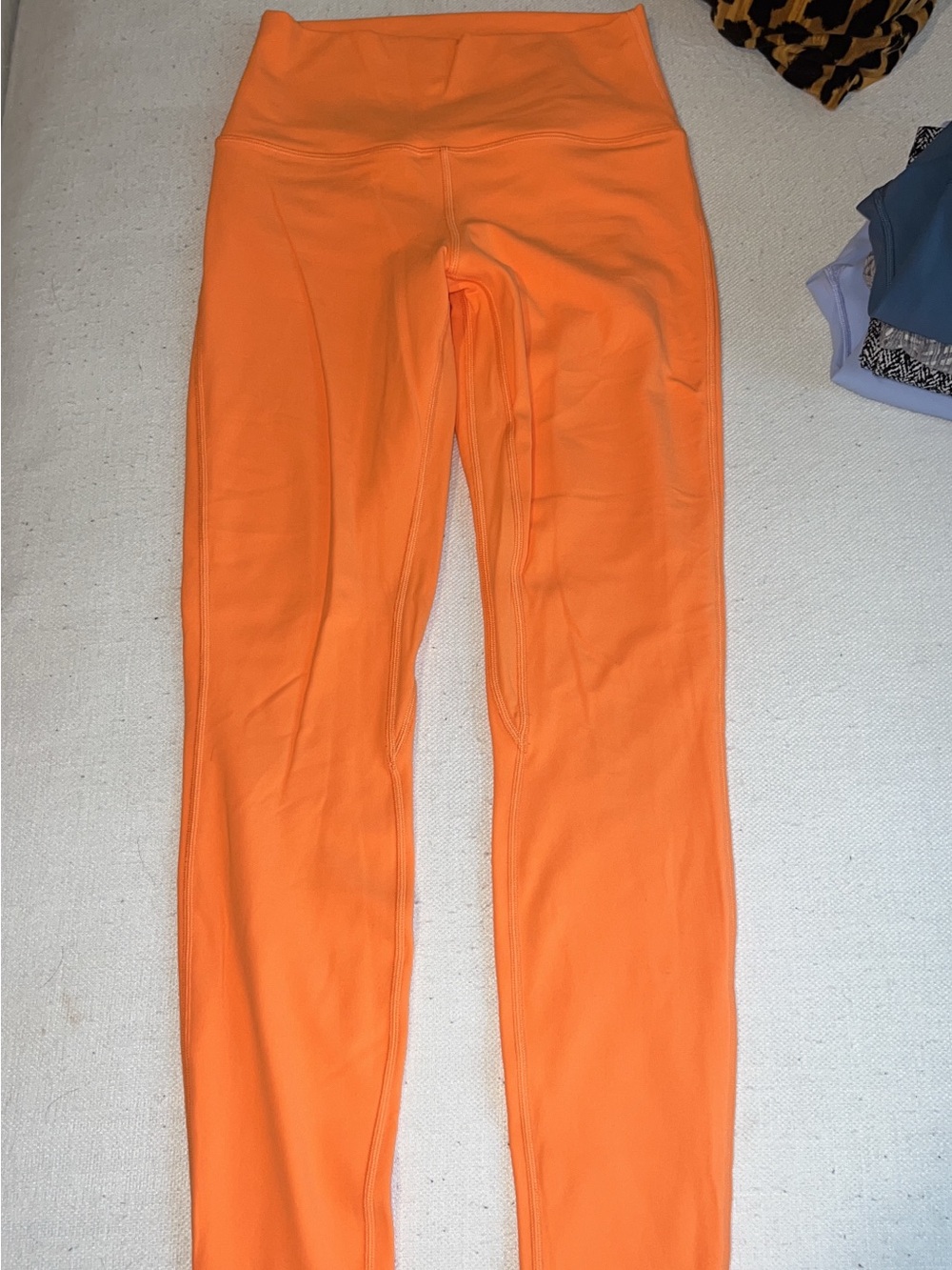 lululemon athletica Bright Orange Align Leggings